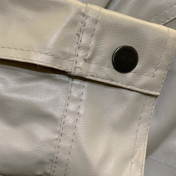 Last Kiss Tan Leather Jacket - Picture 6 of 8